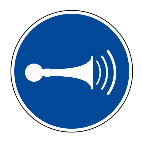 Akustisches Signal geben