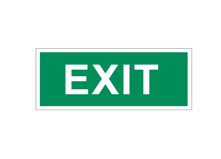 Exit - Schilder